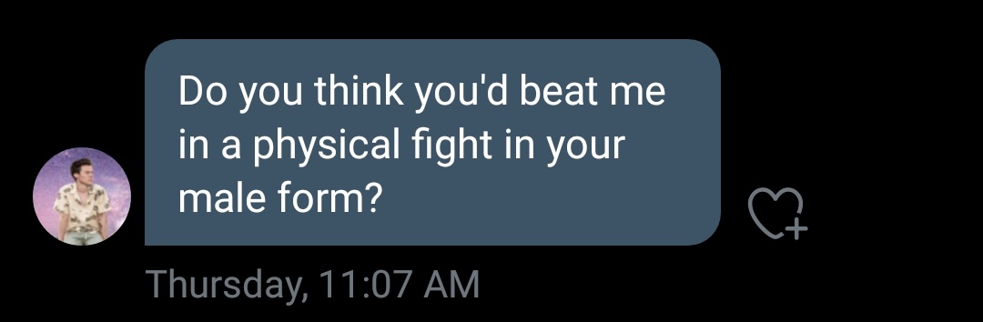 Me: changes gender

This clown: