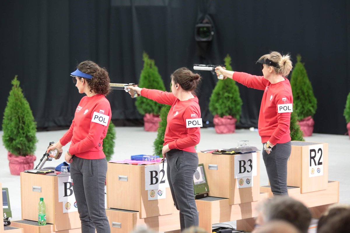 echwroclaw2020's tweet photo. ECH2020 PHOTO GALLERY - 10 m Air Pistol Team Women

#ECH2020 https://t.co/INXM73XPtQ