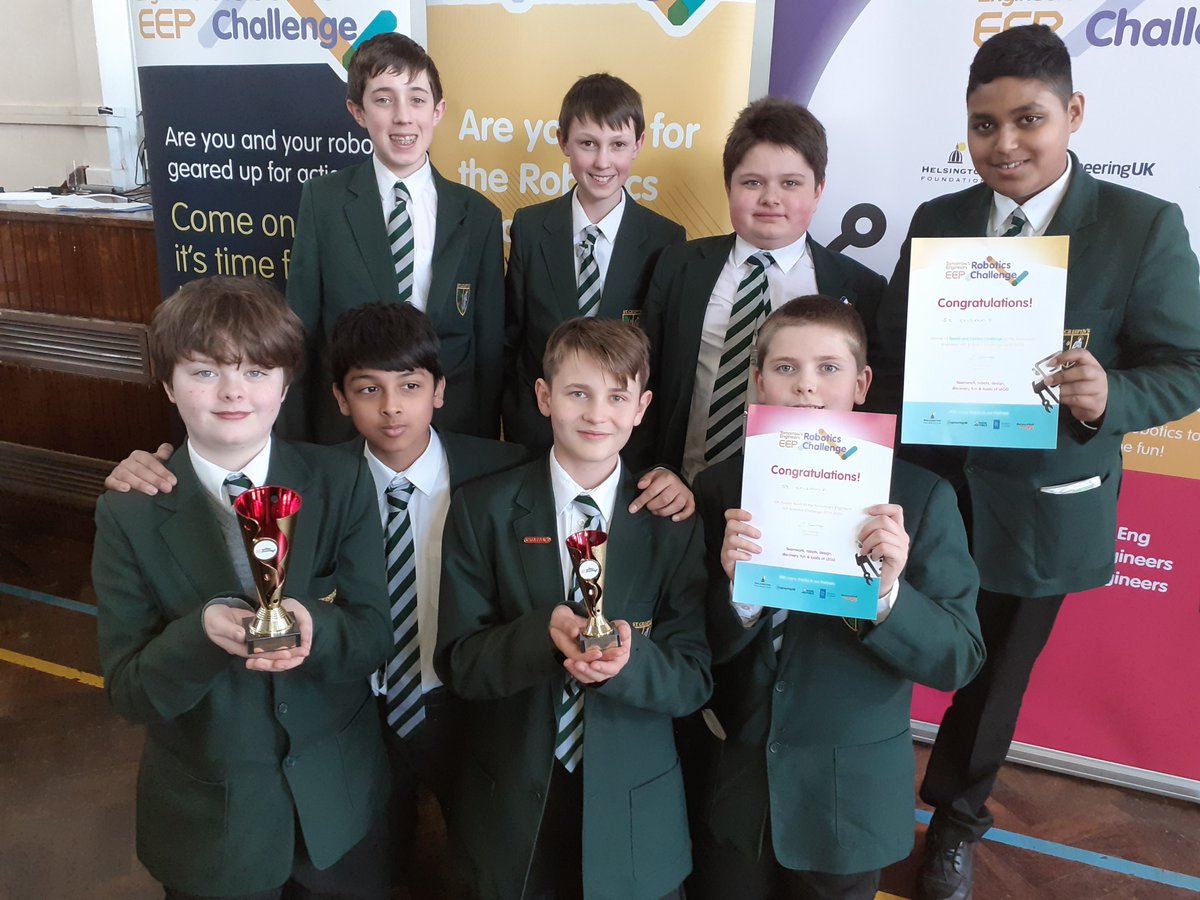 Well done to our students who competed in a Lego Mindstorms robotics challenge last week and are now through to the national finals #STEM #Robotics