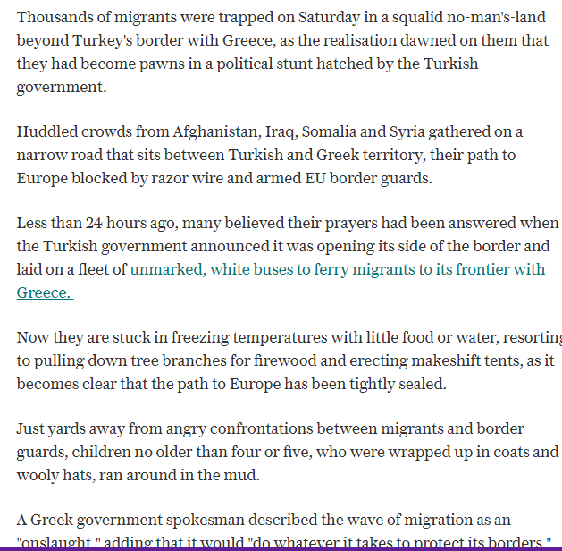 euphrosene's tweet image. Feeling deep compassion for their miserable lot is not incompatible with even deeper concerns for demographic, economic &amp;amp; cultural change should they be allowed in. #Turkey #Greece #uncontrolledimmigration #Islam