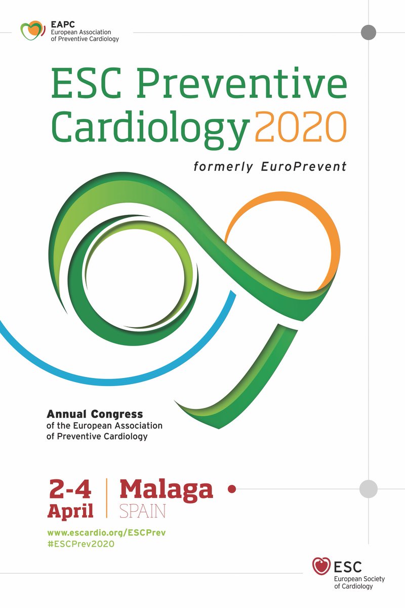 In less than one month you have the opportunity to attend the very important #ESCpreventive meeting in Malaga. Save the date! ⁦@escardio⁩ ⁦@secardiologia⁩