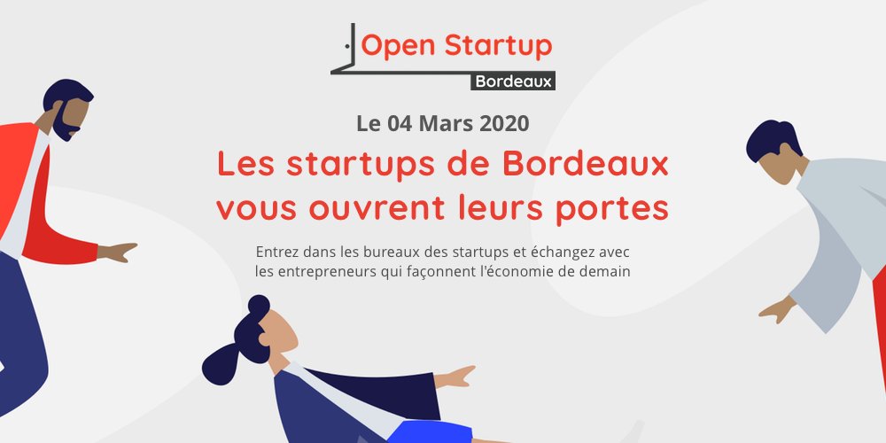 Bdx_Technowest's tweet image. @Bdx_Technowest ouvre ses portes le 04 mars à l&apos;occasion de @Open_Startup_ 

Venez rencontrer les start-up : @GR_BIM @Hestiam_ @Tcheen1 @v6Protect @DlAdditive @winespace_fr @Hoolfr1 @FrogLabsAI @whereyoulovefra @INDRICKS_ 

👉🏼Organisé par @tractr et propulsé par @FrenchTechBdx