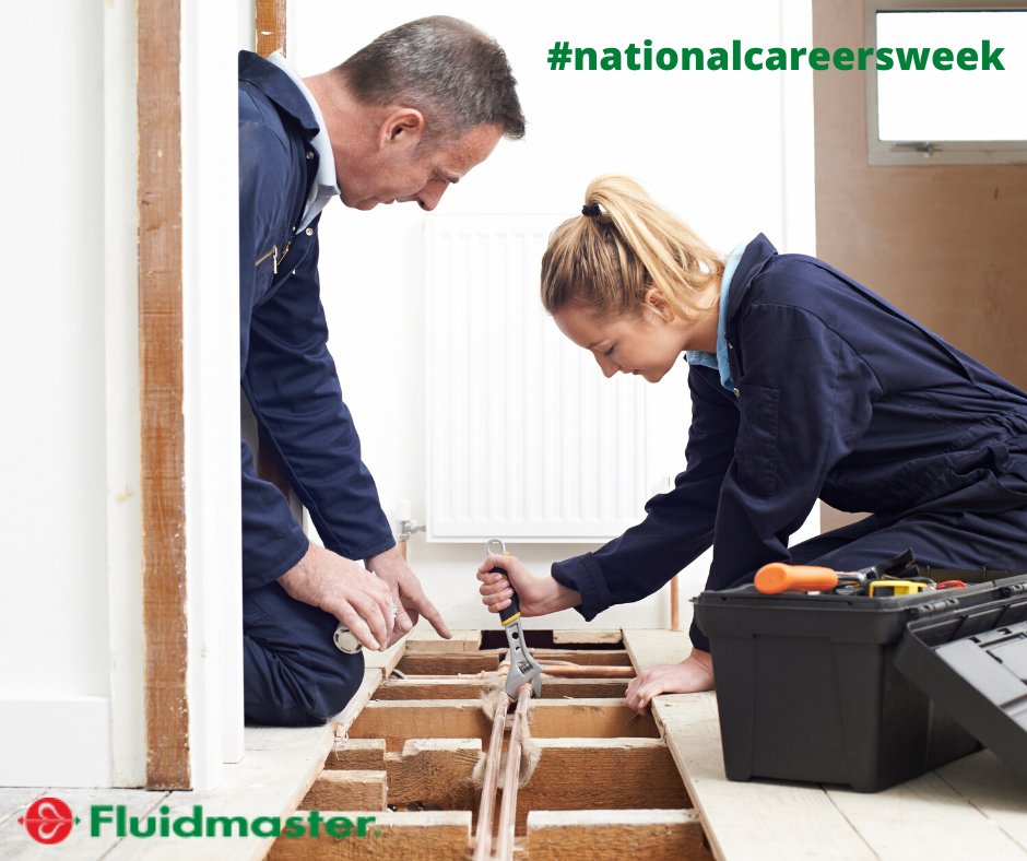 FluidmasterUK's tweet photo. As #nationalcareersweek kicks off today, we’d love to know…… what careers advice would you give to your younger self? #plumbing #apprenticeships @careersweek https://t.co/zp9qqBpQhm