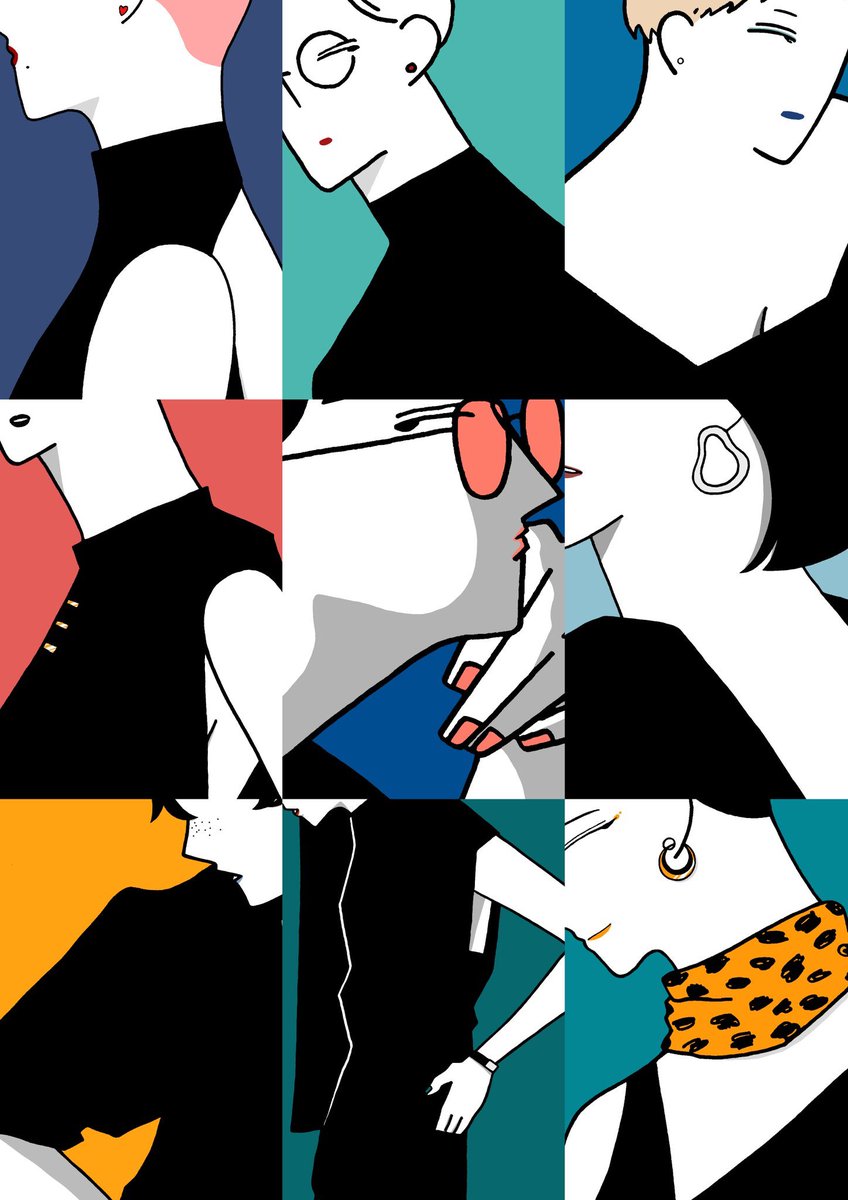 Mukishitsu 展 Mukishitsu デザイナー紹介1日目 Aoko 00indi5 人物をモチーフにした イラストやファッションのスケッチを描きます 単色で配色するのが好きです Mukishitsu展 無機質展