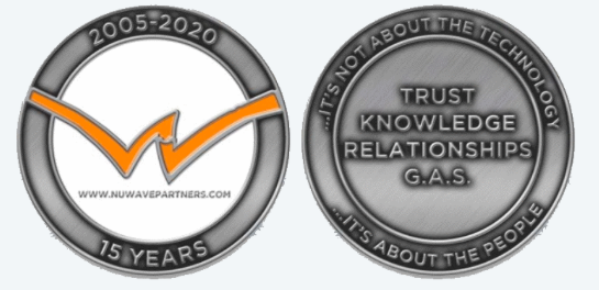 Yesterday, we celebrated our 15th anniversary! We would like to thank every current &amp; former NuWave employee, every organization that NuWave has had the privilege to serve and every vendor/partner that has supported us along the way.