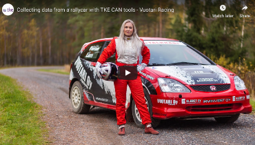 KvaserAB's tweet photo. Finnish rally team use #CANdata analysis to develop their #race strategy: https://t.co/81RJKjY20s
The set-up comprises a Kvaser Leaf Pro v2 OBDII, plugged under the dash of a Honda Civic Type R. This is connected to a PC running both TKE´s CANtrace CAN data collection software... https://t.co/hjKrwzNgUu