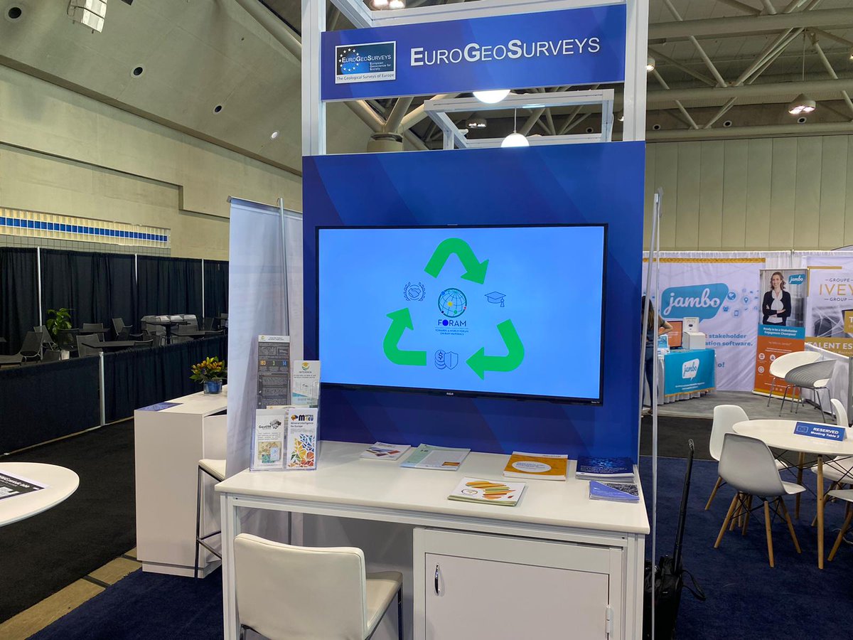 Come along and say hi to #FORAM Project at the EU booth🇪🇺 #7123N at <a href="/the_PDAC/">The Official PDAC</a> in Toronto, Canada🇨🇦. We are delighted to meet and reach stakeholders from around the world🌏 #PDAC2020