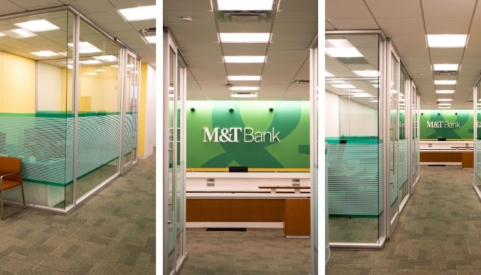 RwDake's tweet photo. In one weekend, RW Dake Construction completed this M&amp;T Bank branch.  Have a tight deadline?  Trust RW Dake Construction to complete your job in the timeline your business requires. https://t.co/y9cyUpCf3k
