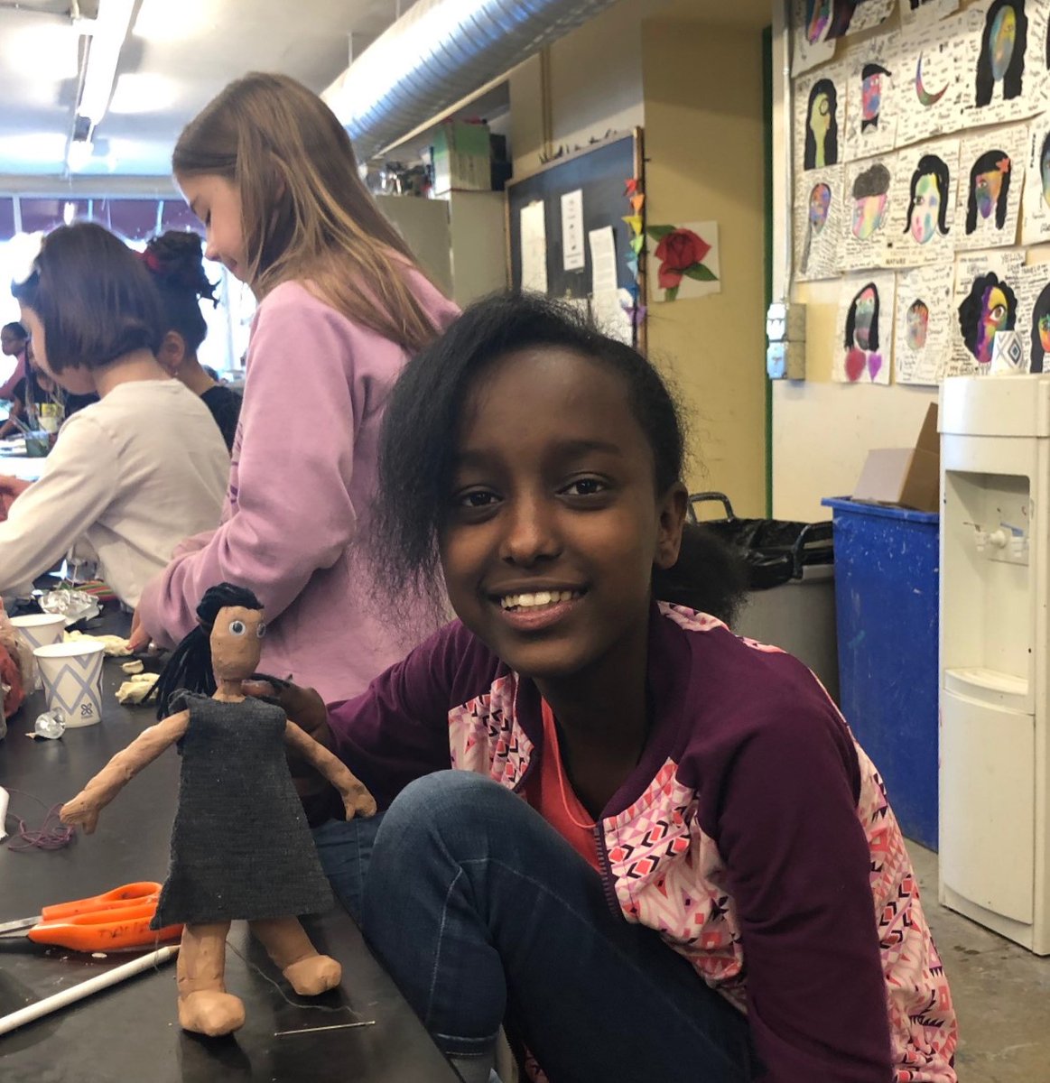 DAVArts's tweet image. For our Health and Wellness unit DAVA students are working on making a Claymation Video about the importance of exercise. Here is a sneak peak of the character creations. Stay tuned for more! #HealthAndWellness #ClaymationIsCool #DAVArts