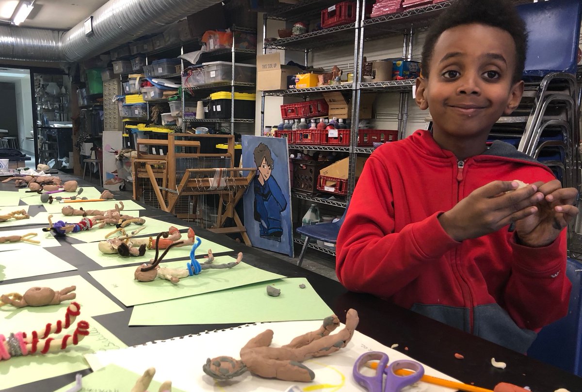 DAVArts's tweet image. For our Health and Wellness unit DAVA students are working on making a Claymation Video about the importance of exercise. Here is a sneak peak of the character creations. Stay tuned for more! #HealthAndWellness #ClaymationIsCool #DAVArts