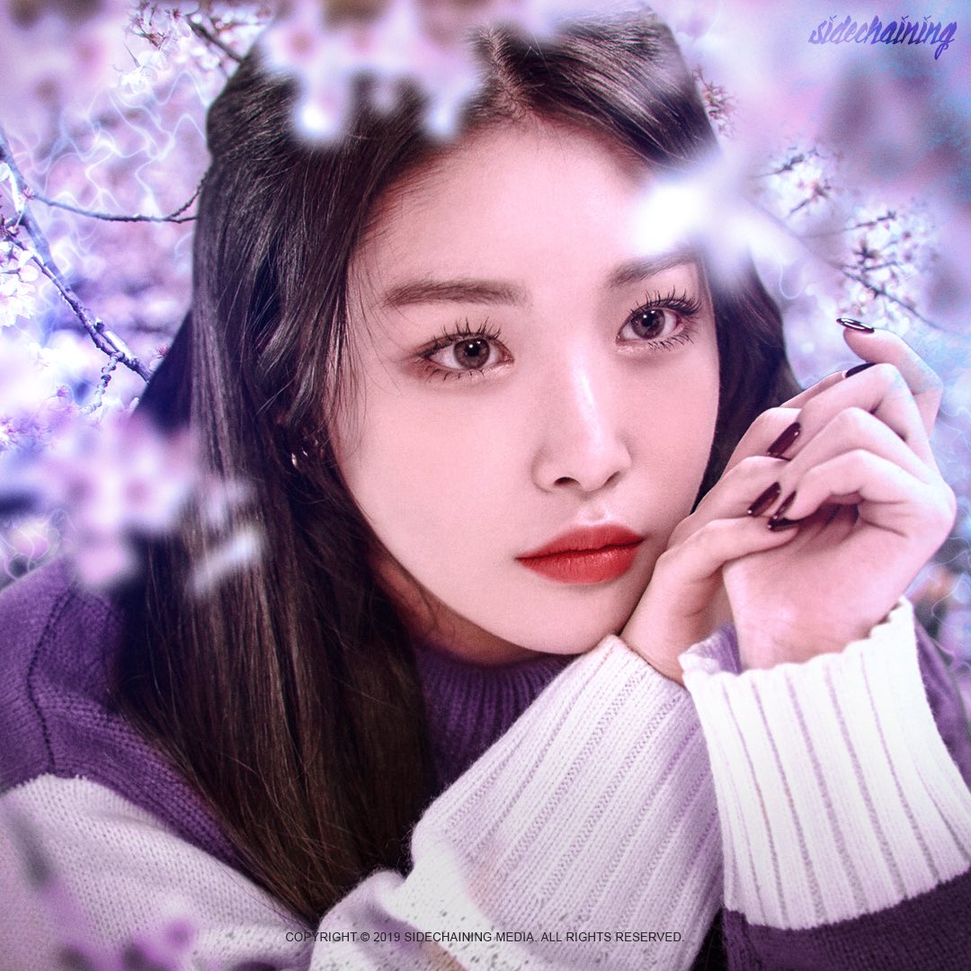sidechaining's tweet image. Chungha (@CHUNGHA_MNHent) edit 🦄💜 with source pics for before and after views.

📷 instagram.com/sidechaining