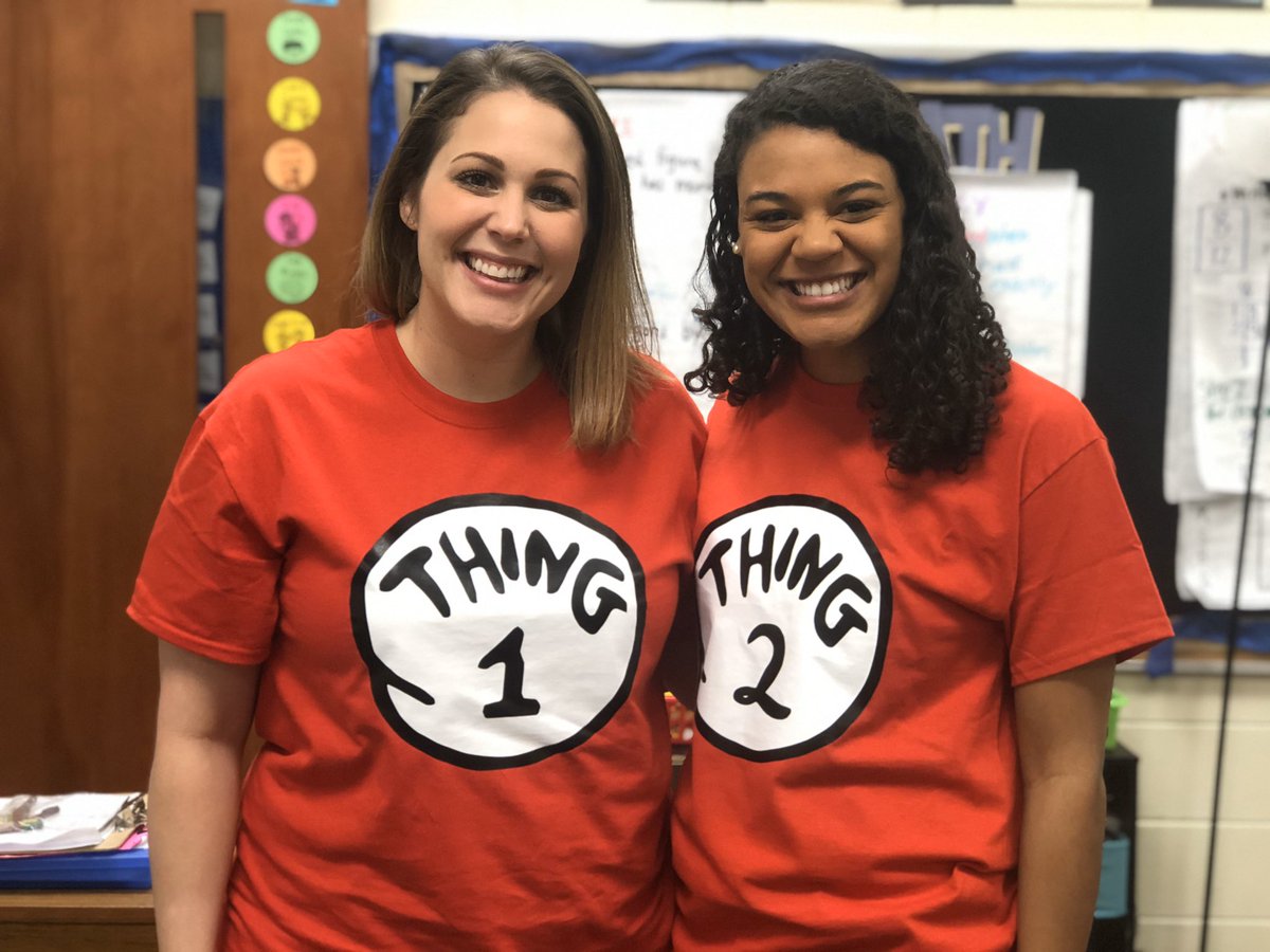 Mrs_A_Gantt's tweet photo. Happy Dr. Seuss Day! @CarverES_RH #SeasofAdventure https://t.co/OIyNbSmw84