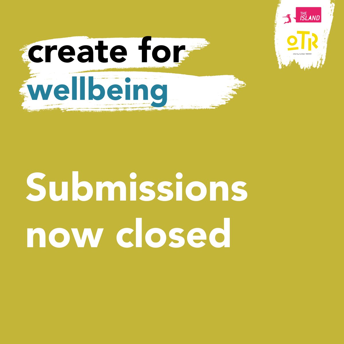CreateForCollab's tweet photo. Thank you for everyone who applied for Create For Wellbeing. We are so happy to hear from you all and are very excited about what's to come. We will be in touch is the next few weeks with the final line up. If you want to know more, watch this space or get in touch. https://t.co/wtacXlOrgq