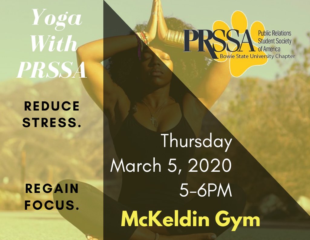 Bowie State PRSSA tweet media