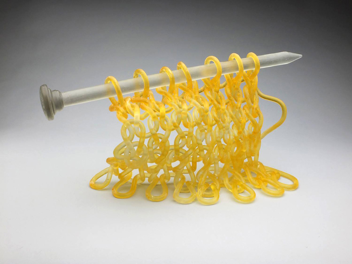 Glass sculpture by Canadian-American artist Carol Milne, 2010s