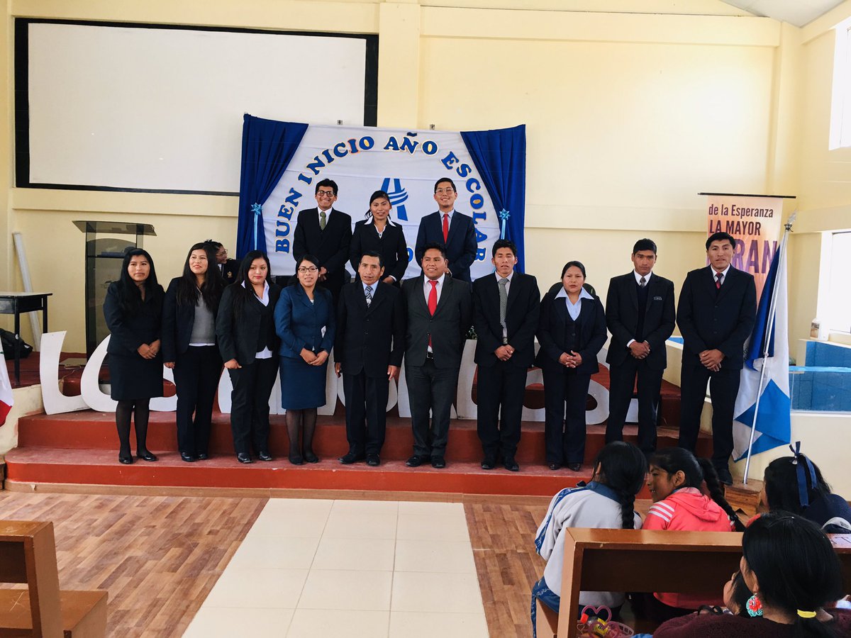 AEAPuno's tweet photo. ¡Buen inicio del Año Escolar 2020 Institución Educativa Adventista Los Ángeles de San Antón #AEAPuno #regresoaclases 🎒
#EducaciónAdventista
#MásQueEnseñanza https://t.co/LrnWz81Xl1