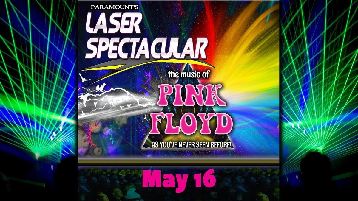COHPavilion's tweet photo. Just Announced! The Laser Spectacular is coming back to the Henderson Pavilion Saturday, May 16. Don't miss this smash hit multimedia laser and light show, featuring the Original Master Recordings of Pink Floyd. Tickets on sale now. https://t.co/VPR8rbdtnA https://t.co/WnfAUuTYIq