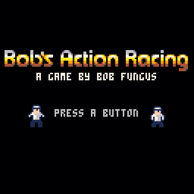 BobFungus's tweet photo. I, Bob Fungus present to you: Bob's Action Racing for #pico8 by Bob Fungus, ported by #Hackefuffel (@rouaiha &amp; @chris_muetze). Bob. https://t.co/mHInnmlB9Y