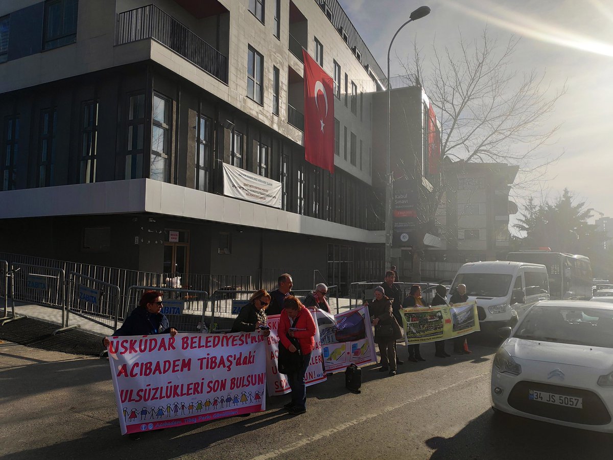 Acıbadem Tibaş İnşaatı Kaçaktır.
İmara Uymayan Plan
Plana Uymayan Ruhsat
Ruhsata Uymayan Bina
Hukuka Uymayan
<a href="/hilmiturkmen34/">Hilmi Türkmen</a>
Herkes İçin Hukuk
Herkes İçin Adalet
Tibaş kaçak inşaat önündeki nöbetimiz hergün 16:00-18:00 arasında devam ediyor.