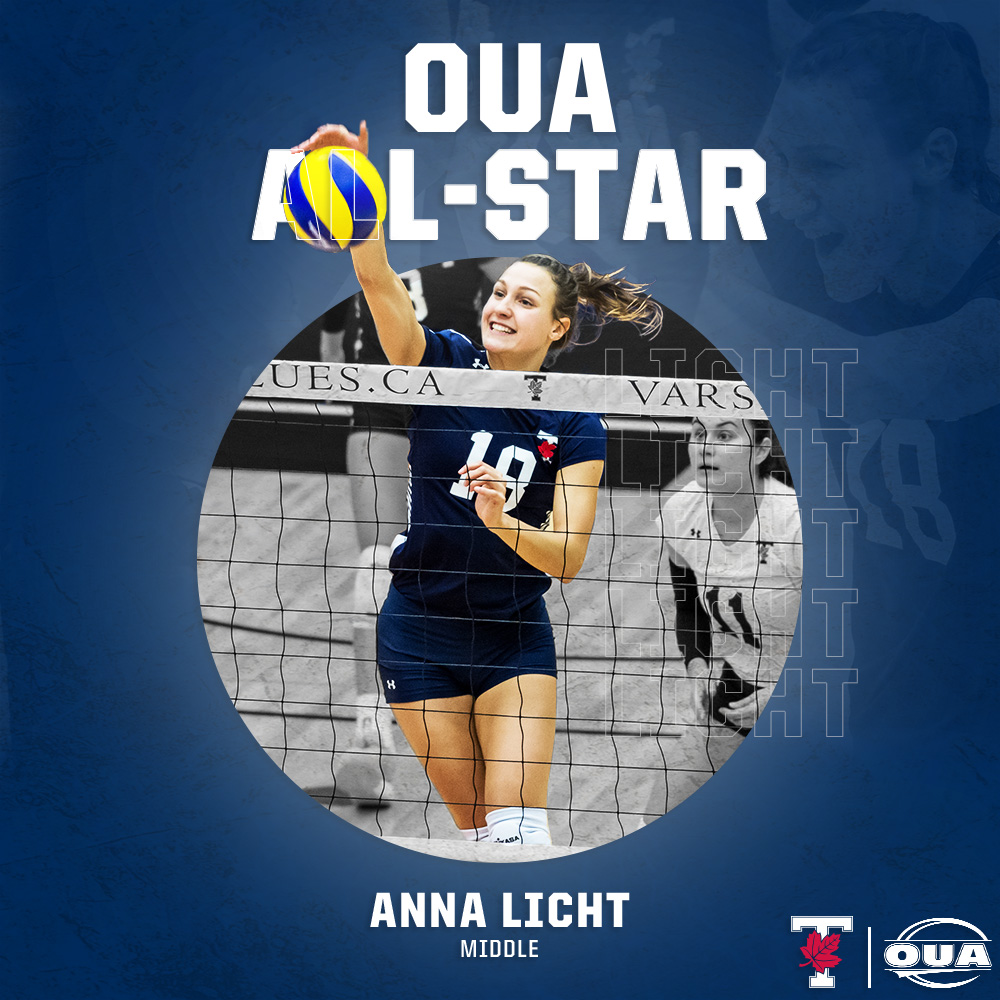 Varsity_Blues's tweet photo. WVB: Sophia Currier won the OUA East award of merit, while four other Blues were honoured!

🗞️https://t.co/DY4fO28OYM

WE ALL #BLEEDBLUE | #WeAreTO https://t.co/naLoiIMKHU