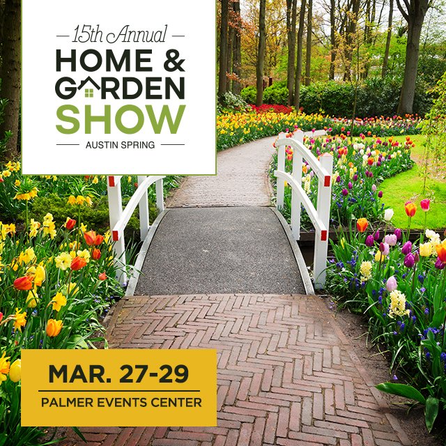 Get inspired at the Austin Spring Home &amp; Garden Show! Learn directly from local garden and landscape experts through seminars and bring your questions, problems and pictures to discuss with exhibitors directly to solve your gardening projects! bit.ly/2OSv4BZ