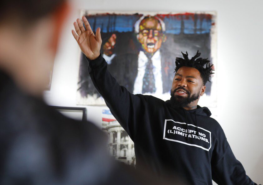 Black_Action's tweet photo. This is @BernieSanders idea of “reaching out” to Black Voters. I say let the jews and the immigrants carry him. He’s their candidate anyway. 
#NotBernieSanders
#NoBlackAgendaNoVote https://t.co/snFd8ZHqOw