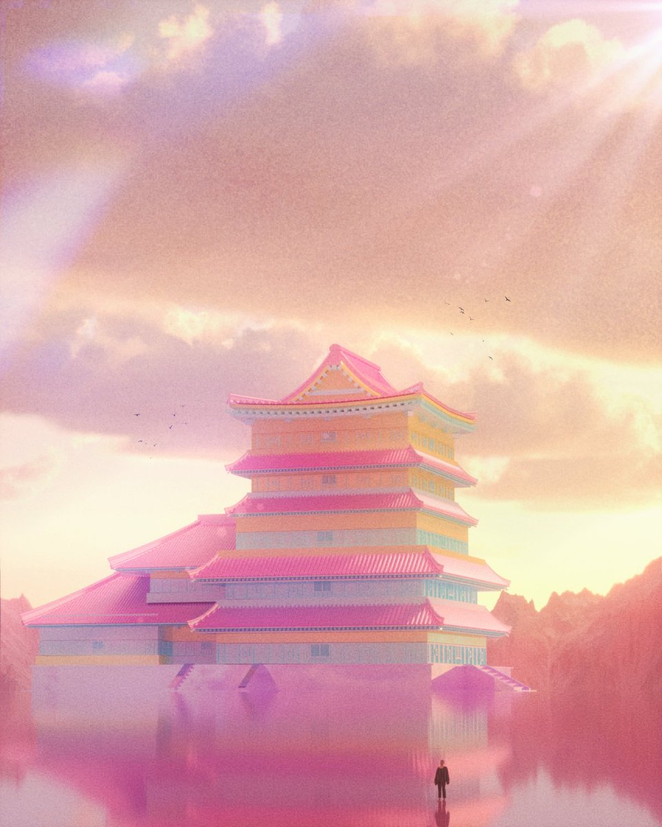 LeJitDesign's tweet photo. [EVERYDAYS 181 / MIDSPRING BEYOND].
.
. #everyday #cinema4d #dailyrender #edojapan #japan #colors #houston #octane #abstract #3d #illustration #lejitlejit #houstonartwork #htx #colorful #vaporwave #vaporart #vintage https://t.co/U9NUAKIedO