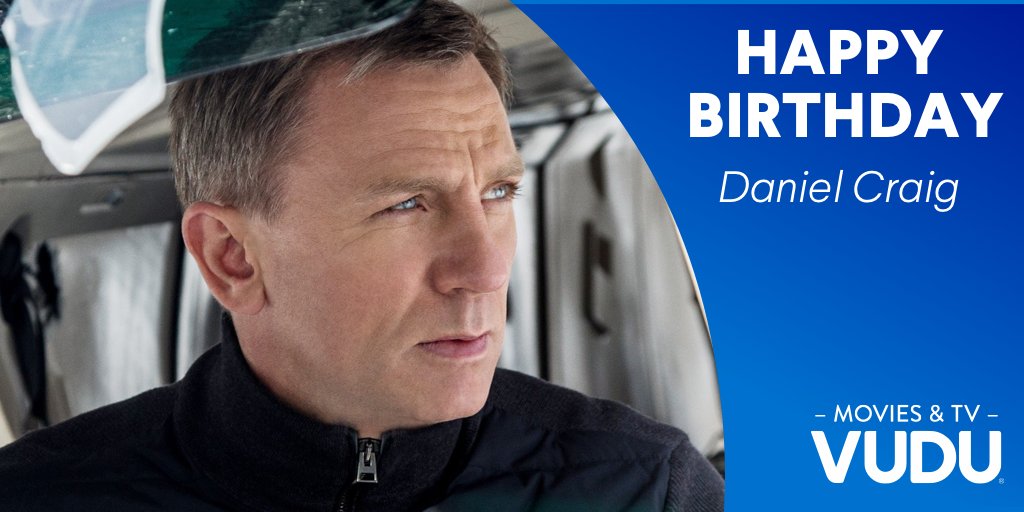 Happy birthday to the 7th actor to play 007, Daniel Craig! 