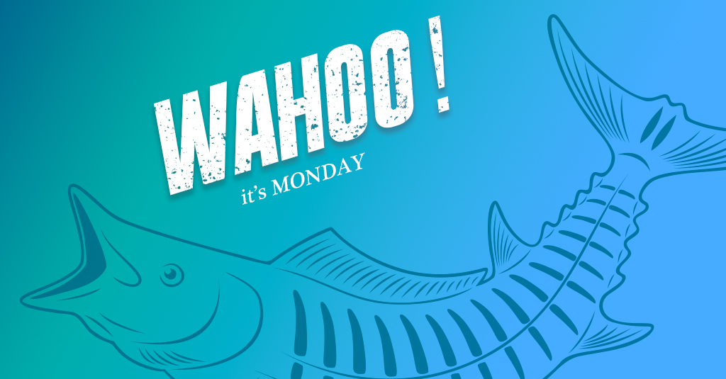 CoralCharters's tweet photo. Wahoo it's Monday, said only those out here in the sea! Leave the Monday blues behind and join us for a private fishing trip in the Florida Keys. Learn more here: https://t.co/XYpeyVMgdF 

#CoralCharters #Marathon #FloridaKeys https://t.co/txgP13jkFb