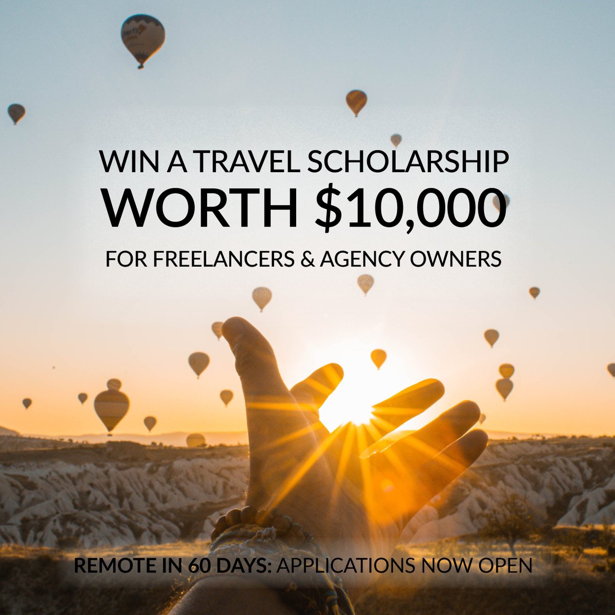 Ready for the #futureofwork? 

-> 57% of Millennials say travelling is a top priority
-> 80% want to start #freelancing
-> ...only 6% have taken the leap

Time for a change! 

Apply for our $10k scholarship: wifitribe.co/remote-60-days…

#remotein60days #digitalnomads #workfromhome