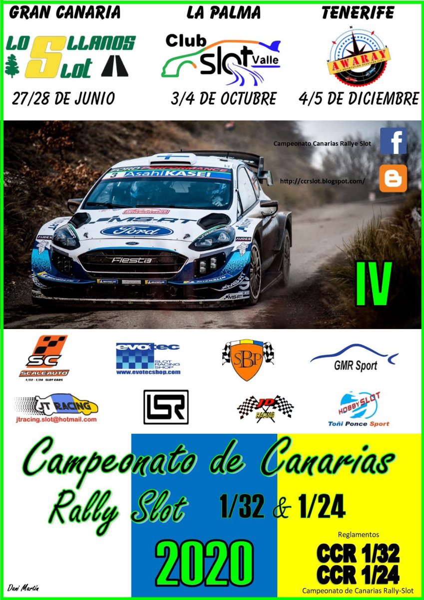 Nueva edición del Regional de Canarias Slot 1/32 y 1/24