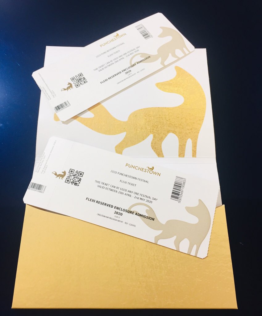 colmquinn_mini's tweet photo. #Cheltenham Preview Night #auction grows with thanks to @punchestownrace.
Add are:
1: Table x 4 gift voucher at Punchestown Racecourse.
2: 4x Reserved Enclosure Flexi-Tickets at Festival 2020.
Enquiries to 0906465888 or join the bidding on the night
Wed. 4th March #fundraiser 🏇 https://t.co/qXooEUACFf
