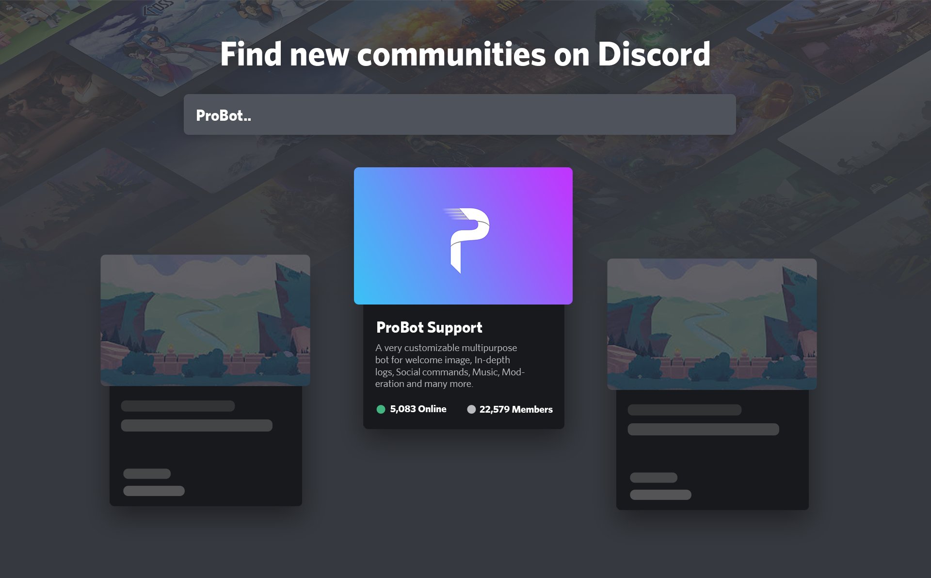 ProBot on Twitter: "We're Now In Discovery list!…