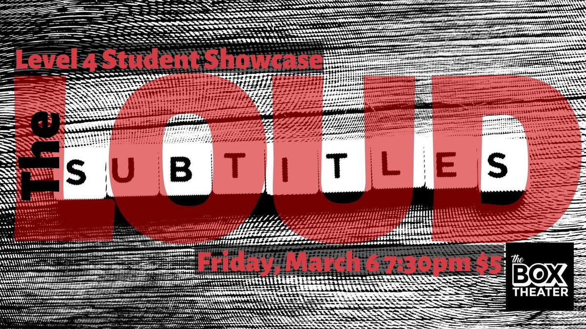We have 🌟🌟🌟three members of YMC performing this weekend as part of their Level 4 showcase! Come out and see their hard work at play on stage!! 👀🎟🤩 <a href="/BoxImprov/">The Box Theater</a>