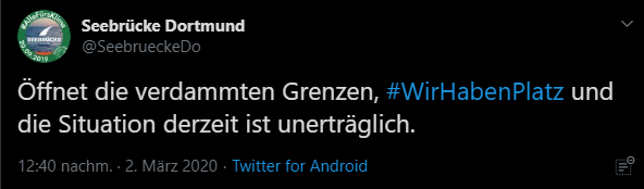 Die #RefugeesWelcome-Lobby entblödet sich gerade ausgerechnet unter dem Hashtag #WirhabenPlatz .

Wie war das mit explodierenden Mieten in Ballungsräumen? Fakt ist, wenn die Willkommenskultur durch jene finanziert werden müsste, die sie fordern, hätte es sie nie gegeben.