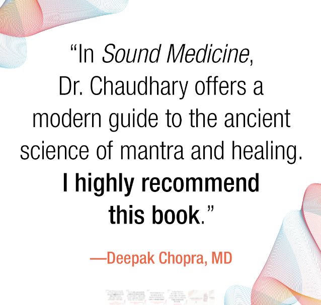 Kulreet Chaudhary (@drkchaudhary) on Twitter photo #SoundMedicine to be released next week: bit.ly/DrKCSoundMed
Thanks <a href="/DeepakChopra/">Deepak Chopra</a> for the kind words! #SoundMedicine to be released next week: bit.ly/DrKCSoundMed
Thanks <a href="/DeepakChopra/">Deepak Chopra</a> for the kind words!