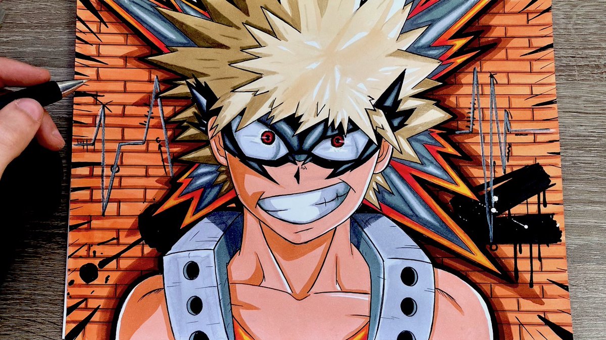 J'ai finis le dessin de Bakugo ! #artwork #MHA 

youtube.com/watch?v=KjBs39…