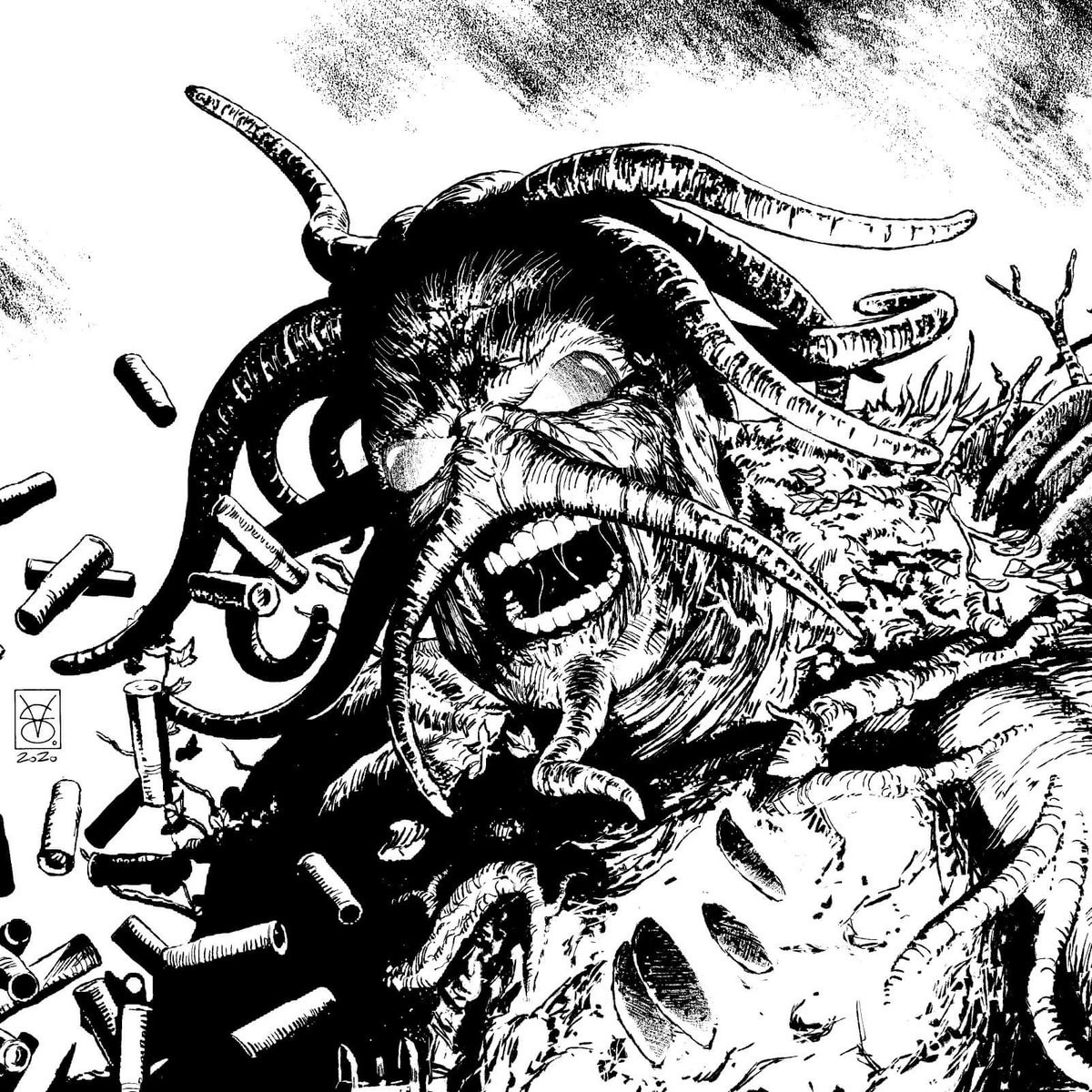 ValerioGiangio1's tweet photo. Weapon Plus: World War IV #1 2nd Printing Variant Cover, BW Version. Man-Slaughter first apparition! Out this Wednesday! @marvel #marvel #marvelcomics #comics #comicbooks #cover #valeriogiangiordano #weaponplus #manslaughter #manthing https://t.co/g74Uzqawem