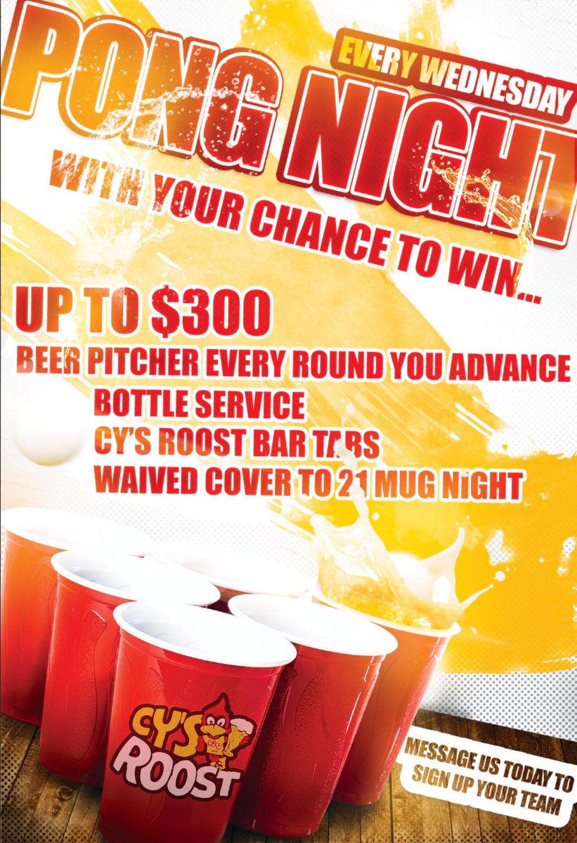 cysroostames1's tweet photo. 🚨Bottle Service Giveaway🚨

Retweet for a chance to win BOTTLE SERVICE for this weekend!
Must be following in order to win.
#CYsMatters #CYsRoost https://t.co/uMGRd8VAy2