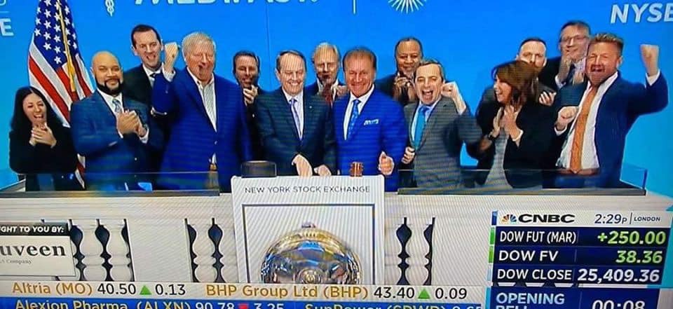 Had the honor of ringing the Bell at the #NYSE on #wallstreet this am. #optavia is becoming a household name.