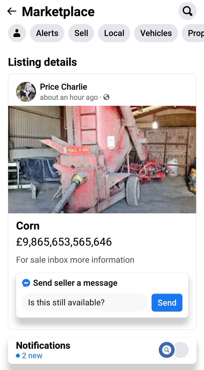 I don't even really know what is for sale here: