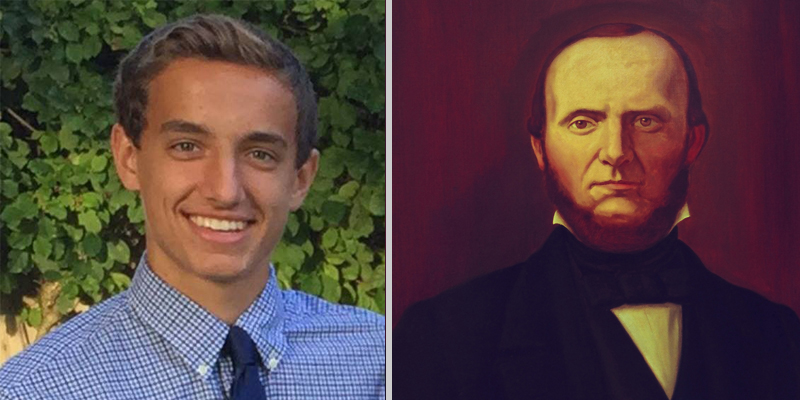 When Jack Drake told his parents that he had pledged Phi Delt at <a href="/DePauwU/">DePauw University</a>, his mom remembered genealogy work she had completed.

“Mom said, ‘You know Jack, you’re related to one of their founders.’”

Turns out, Jack’s great-great-great-great grandfather is Robert Thompson Drake.