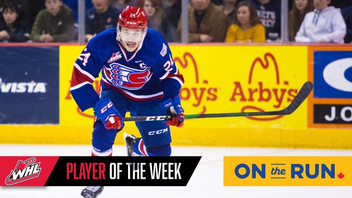 TheWHL's tweet photo. What a performance!
@spokanechiefs captain & @NJDevils prospect @_tysmith_24 is the WHL #OnTheRunPlayer of the Week!
DETAILS π° | https://t.co/3vVukCgwfm https://t.co/QOjw63jtH5