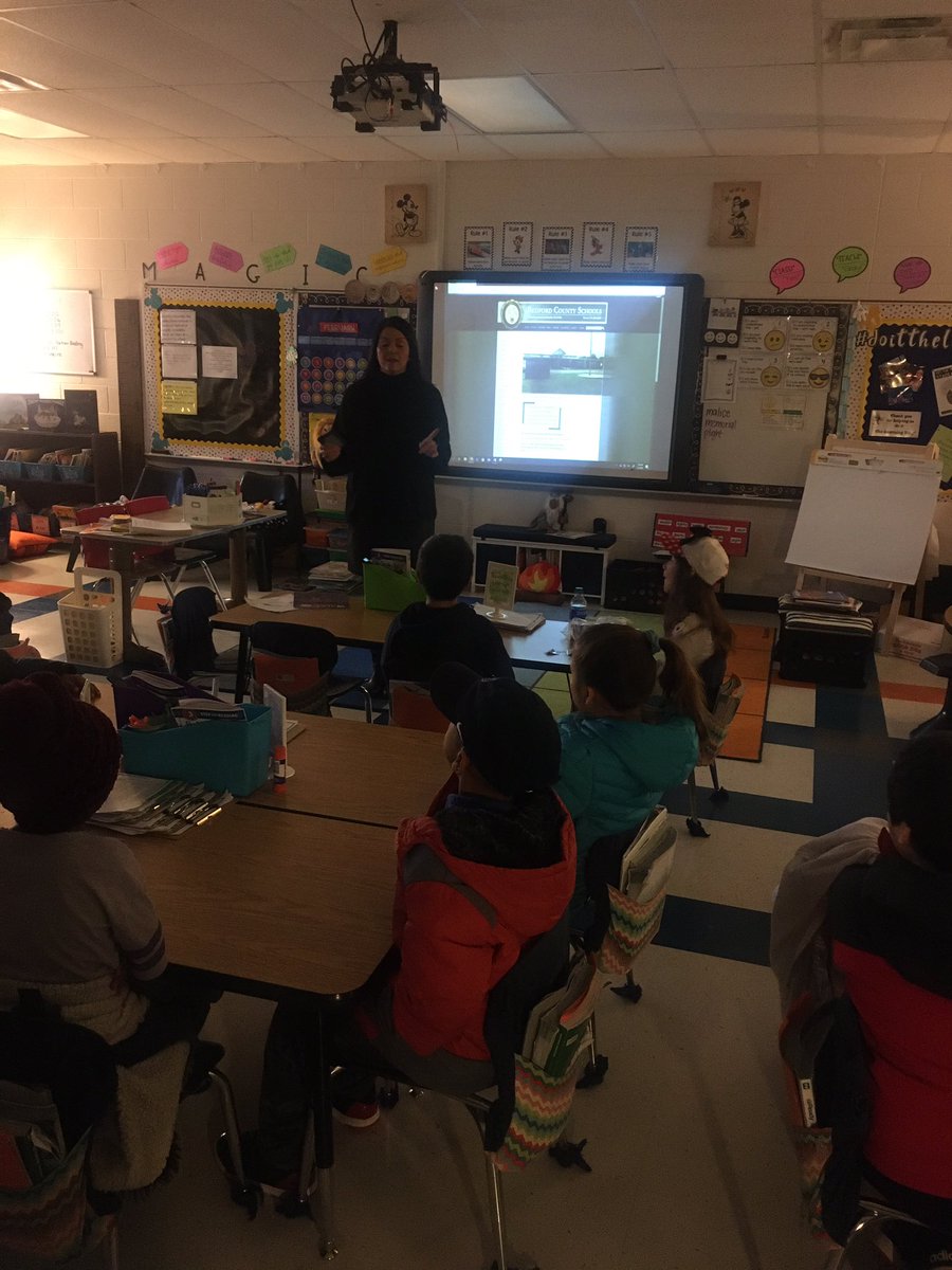 LearningElem's tweet photo. Learning Way has lots of guest readers today. Don Embry, Karen Scoggins, and Chad Fletcher started us off today.   #doitthelearningway #ReadAcrossAmericaDay https://t.co/zGp7fOrukd