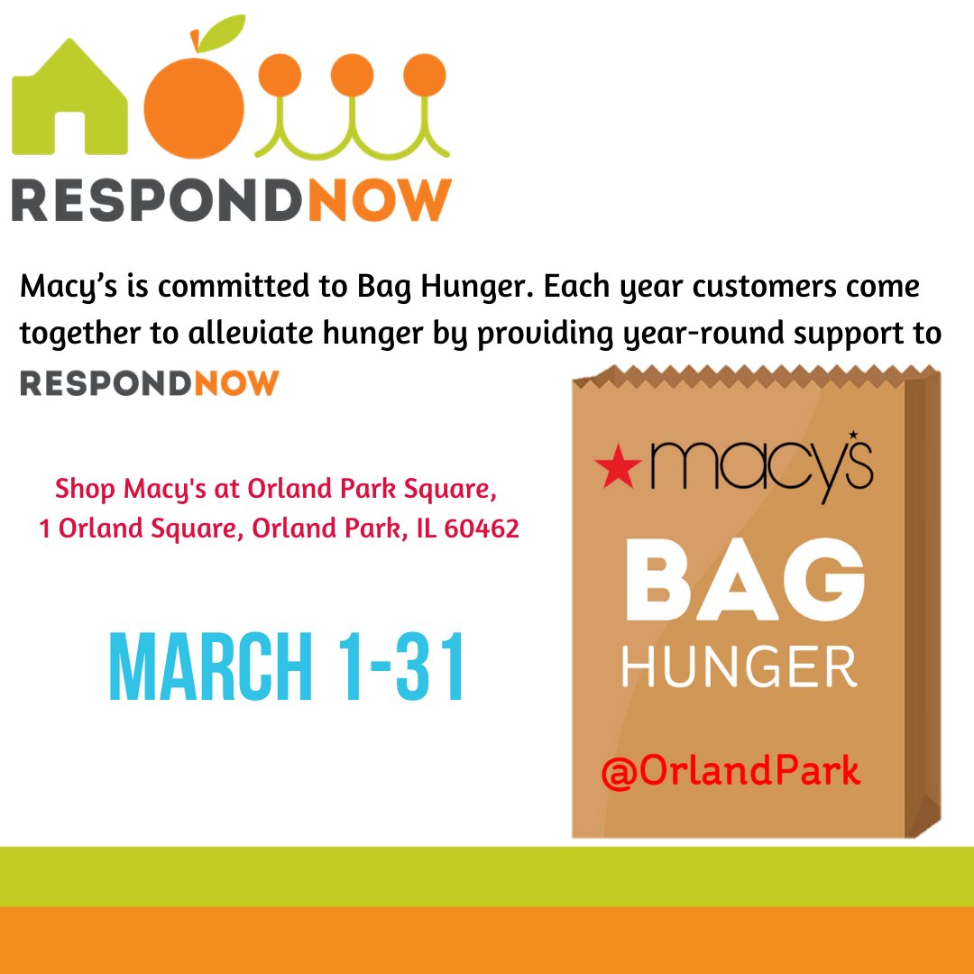 respond_now_4's tweet photo. #Macy's #BagHunger #OrlandPark https://t.co/nPPBucnq5h