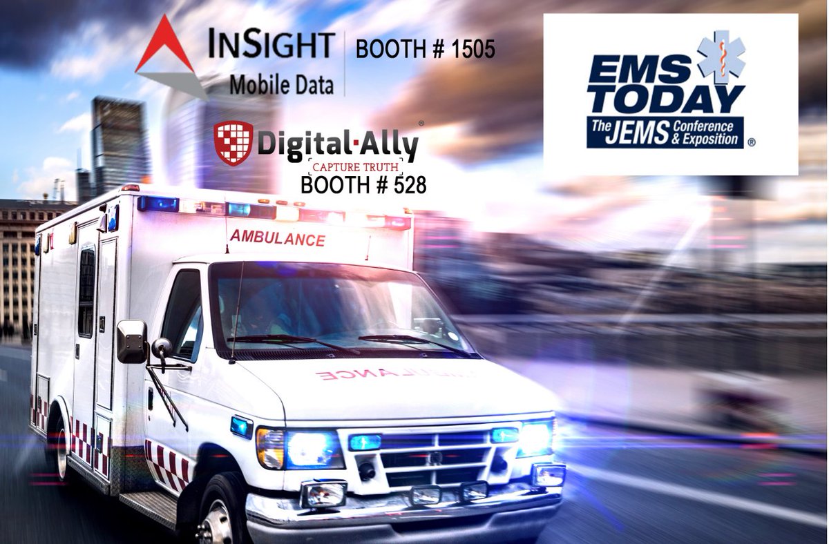 InSightGPS's tweet photo. We're excited to be at the EMS Today conference this week, March 2-6 in Tampa... for the latest on driver coaching, cameras, and integration of real-time fleet data into your operations, look for us there - along with our partners in video event recording, @DigitalAllyInc! https://t.co/GdgGkbVhRU