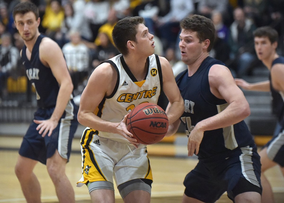 BREAKING | Bates of @Centre_Bball has been named <a href="/SAA_Sports/">SAA Sports</a> Player of the Year! Ayers, Walker and Rakes join on All-SAA lists #GoldRush #d3hoops centrecolonels.com/news/2020/3/2/…