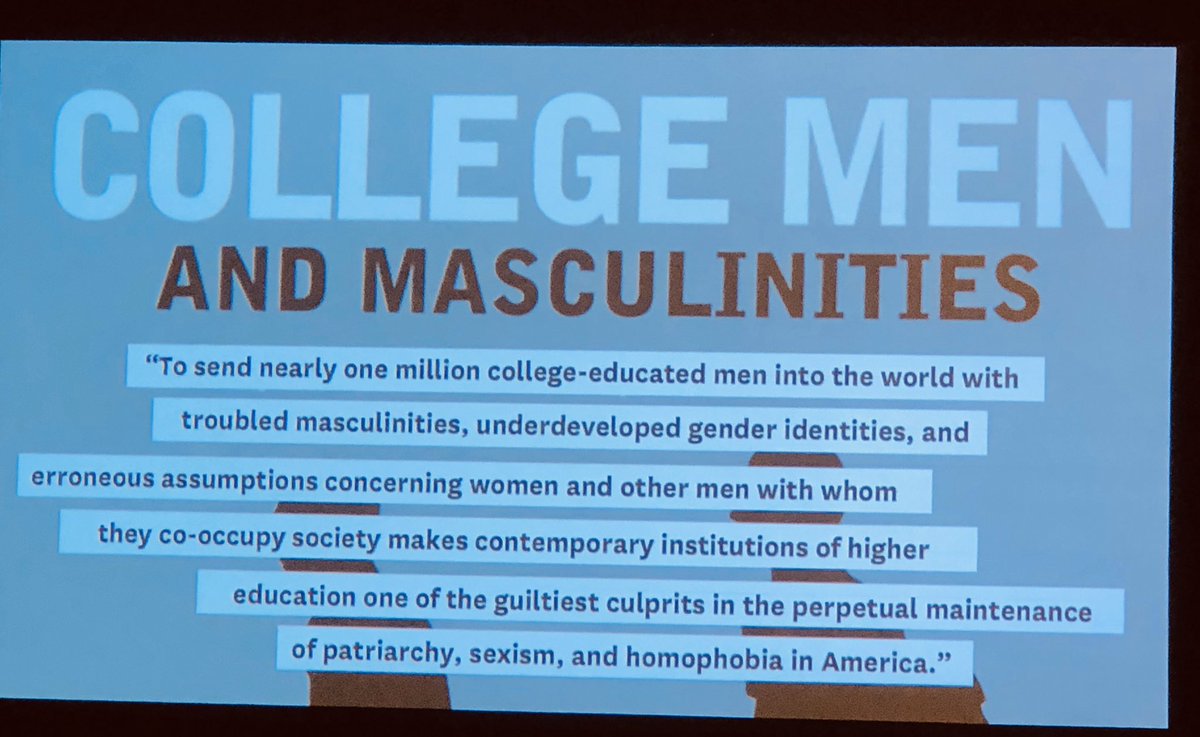 donovan_bridget's tweet photo. @DrShaunHarper opens @NSSConf with powerful insights into facilitating the success of men in college. #studentsuccessconf https://t.co/QPpH2RLoq1