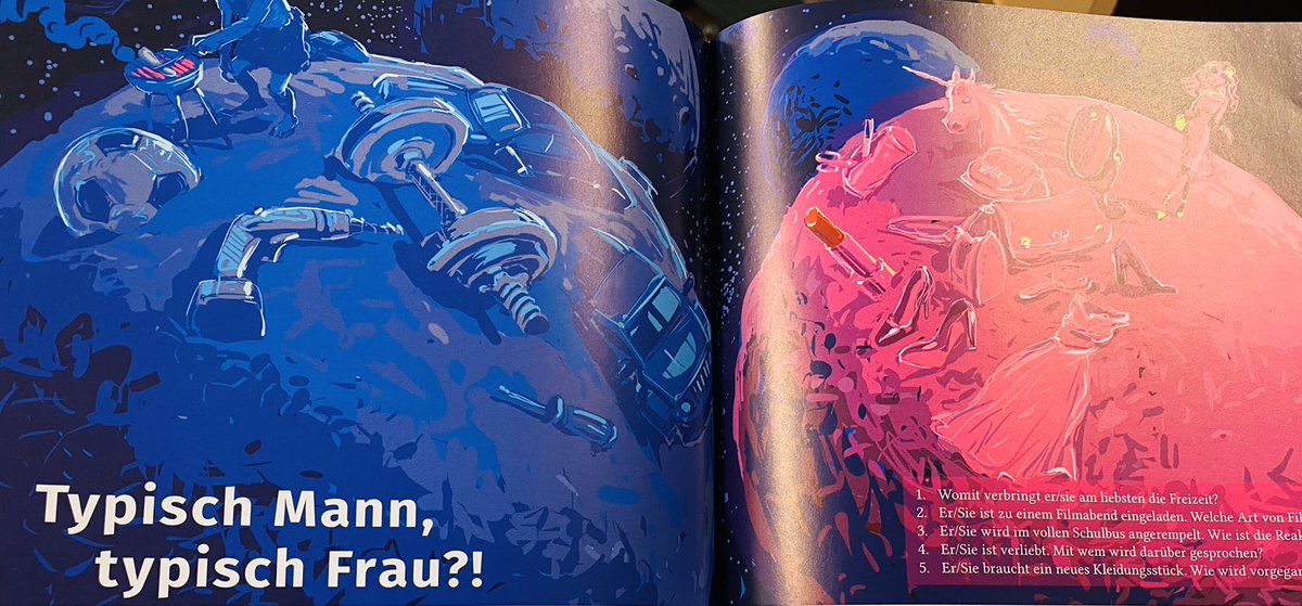 laberfach's tweet image. Lieber #Westermann-Verlag,

EUER ERNST?! In der Neuauflage (2020!) des Klartext-Deutschbuches gibt es ein ganzes Kapitel zum Eintrichtern pseudowissenschaftlicher, überlagerter Geschlechter-Klischees?! 🙄🙄🙄🤦🏼‍♂️
@AlmutSchnerring #Twitterlehrerzimmer #Lehrerleben