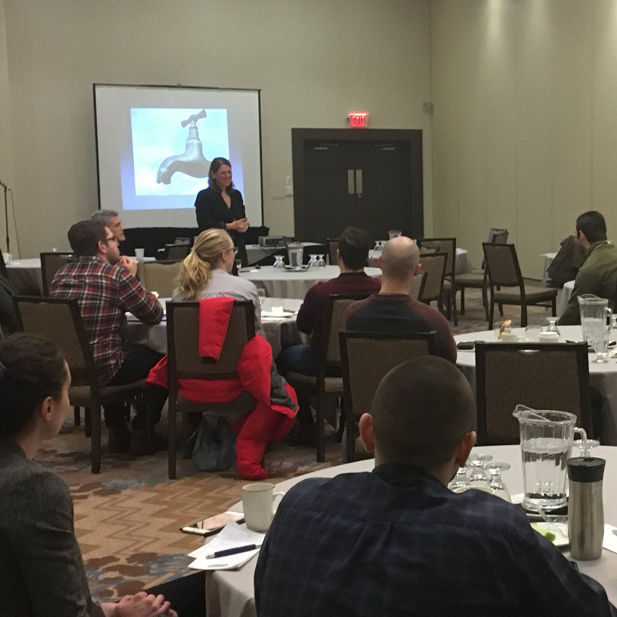 ROMPonline's tweet photo. It was a busy couple of days for @CollingwoodHosp very own Dr. Kylie Booth MD, Chief of Emergency Medicine (@BosmanDr) who gave a talk on emergency med at the #ruralresidentretreat and leadership at #ICEcamp!
According to @AlexRebeccaPear Dr. Booth is #rolemodelgoals!
#RuralMed https://t.co/ewabFCMgg1